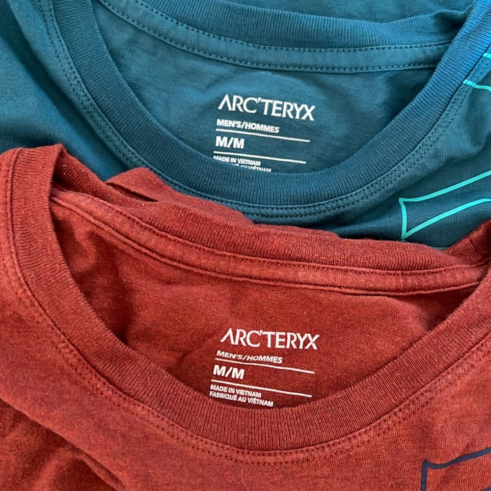 2 Arcteryx T-shirts